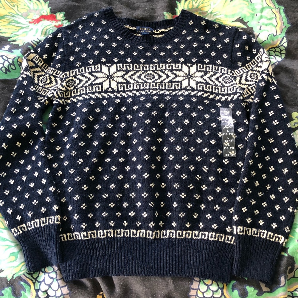 Boys Polo RL sweater